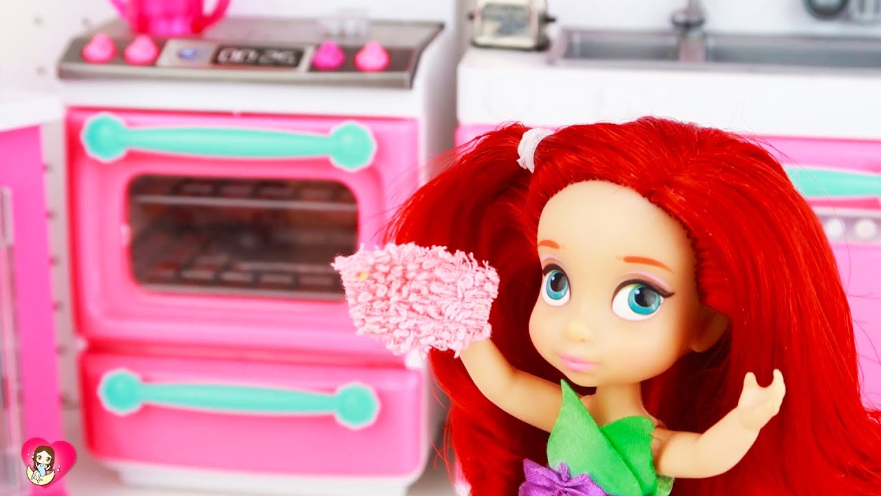 🤢 ¡A las Junior No les gusta Limpiar! 🧽 |  Princesas de Disney