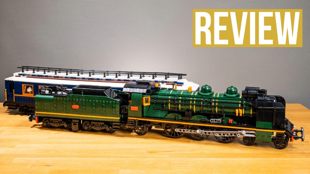 Mould King Orient Express-French Railways SNCF 231 Steam Locomotive REVIEW | Set 12025