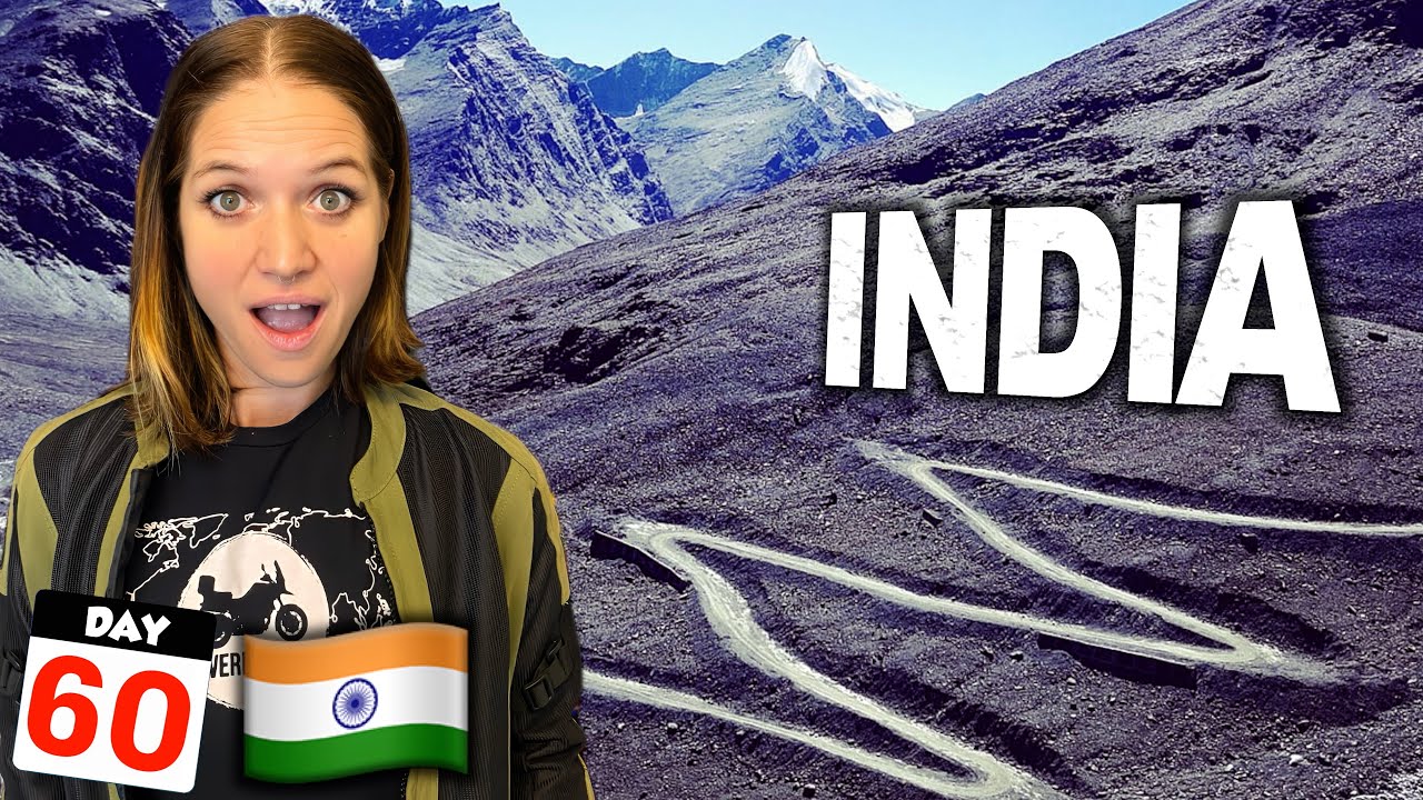60🇮🇳 Наш самый БЕЗУМНЫЙ заезд на данный момент 😱 Достижение высоты 16 000 футов в Гималаях
