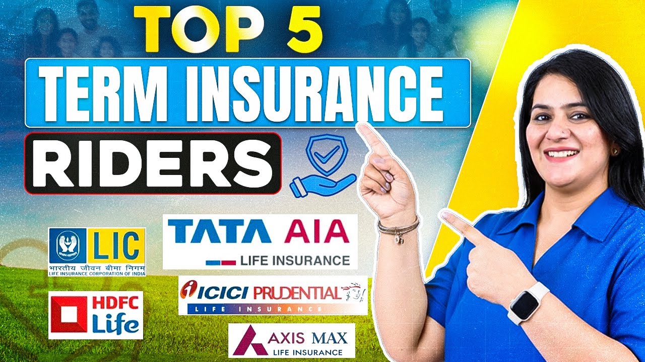 Top 5 Term Insurance RIDERS in India | Term Insurance Guide *IN HINDI* | Gurleen Kaur Tikku