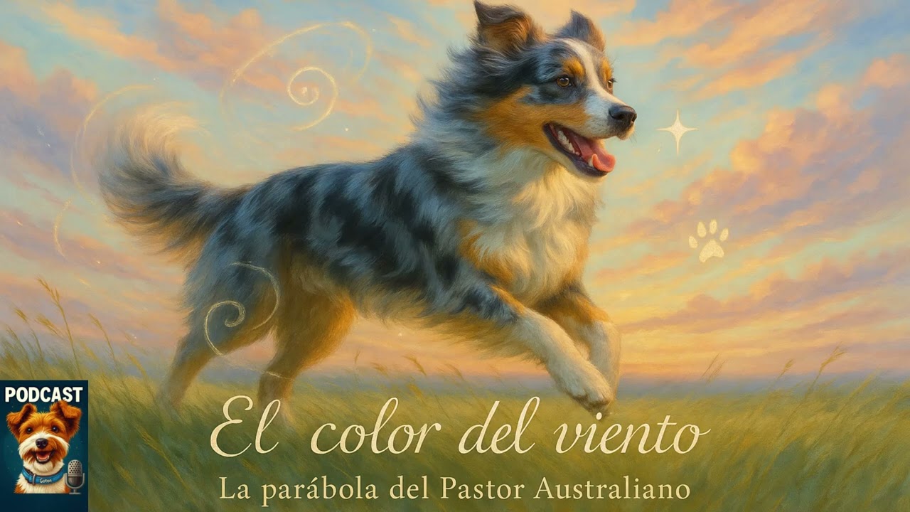 “El color del viento: la parábola del Pastor Australiano”. #pastoraustraliano #cuentosdeperros