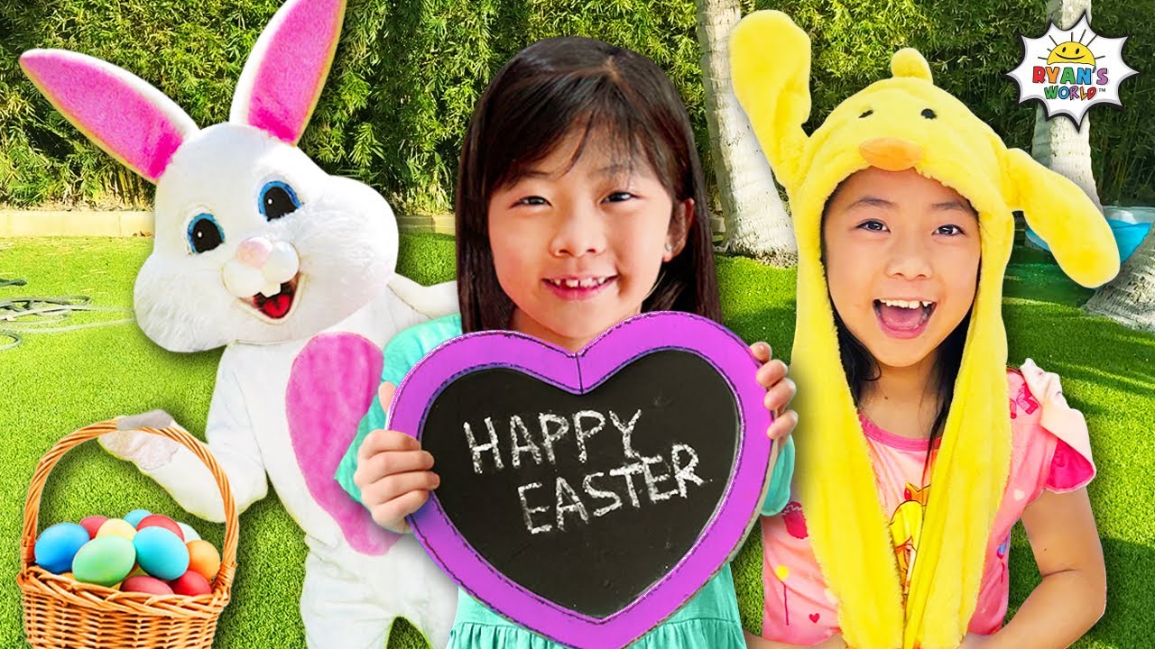 Emma & Kate's EASTER Egg Race!