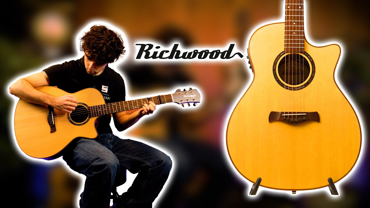 Richwood SWG-150 W-CE Wide Neck DEMO | Muziekhuis Souman