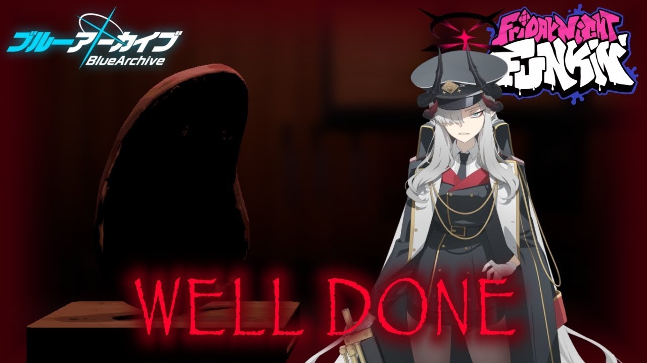 WELL DONE ft. Makoto (FNF Blue Archive Cover)
