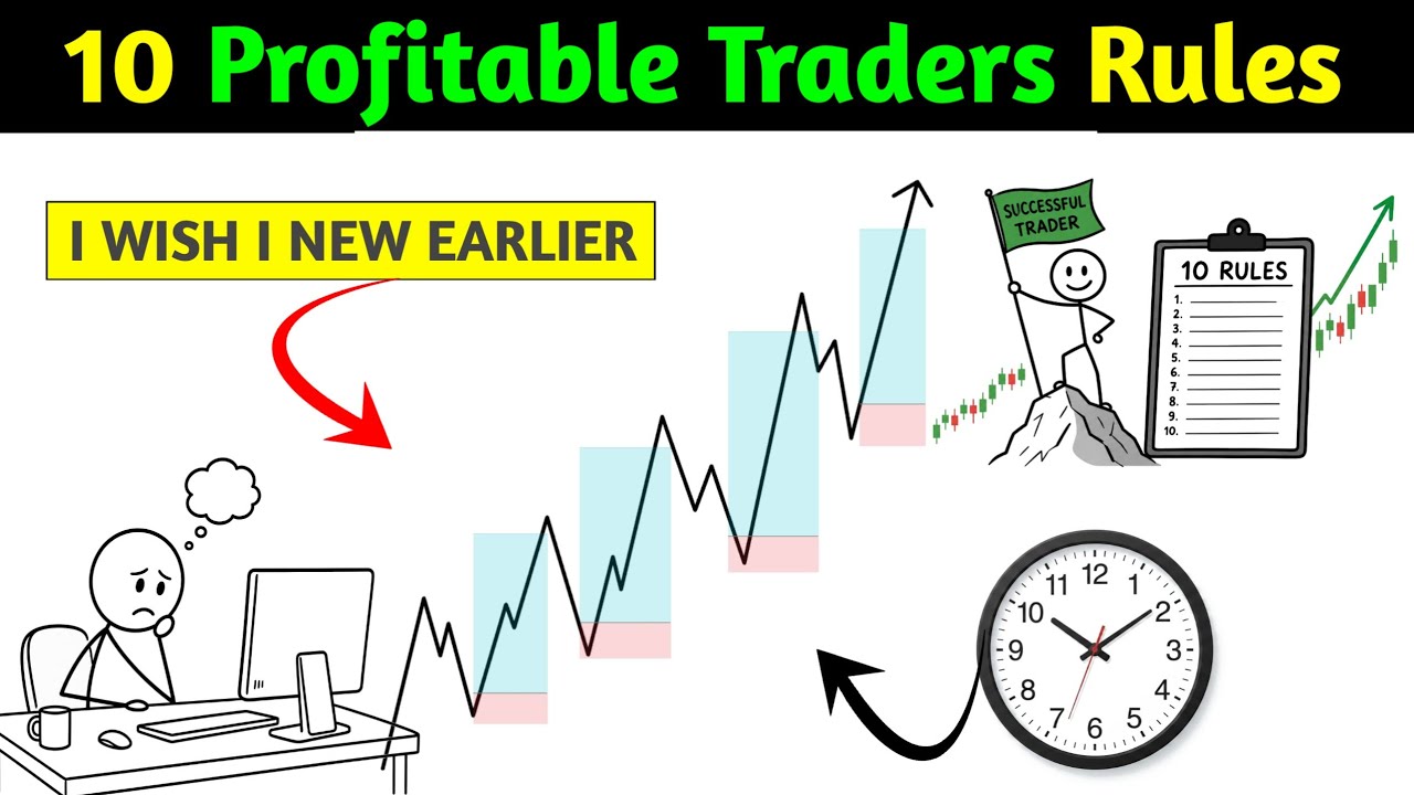 🔴10 profitable Traders Rule that can change your life📊‼️ Emotions V/s Discipline ‼️Pkr Trading 