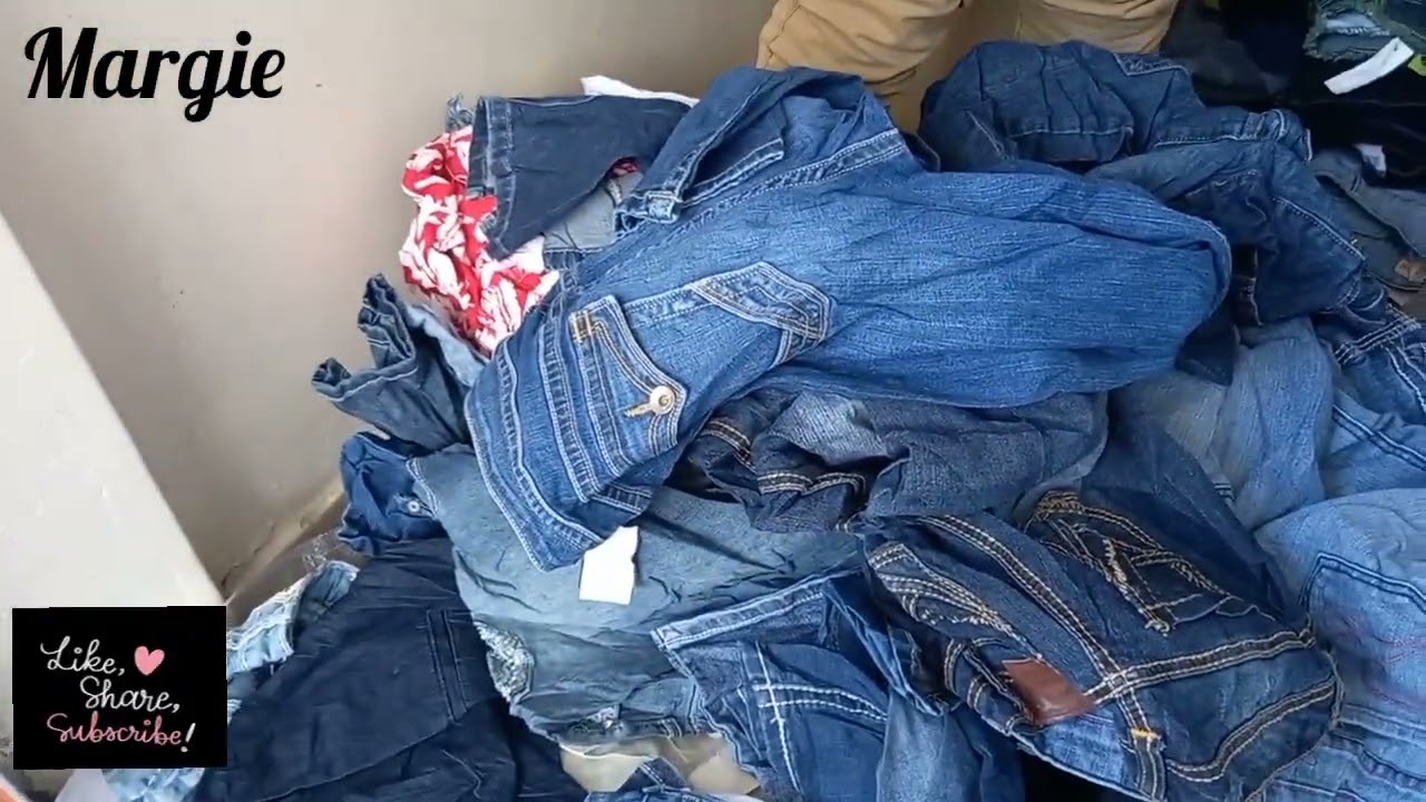 DENIM CAPRI PANTS/ BALE REVIEW/ MTUMBA BUSINESS IN KENYA