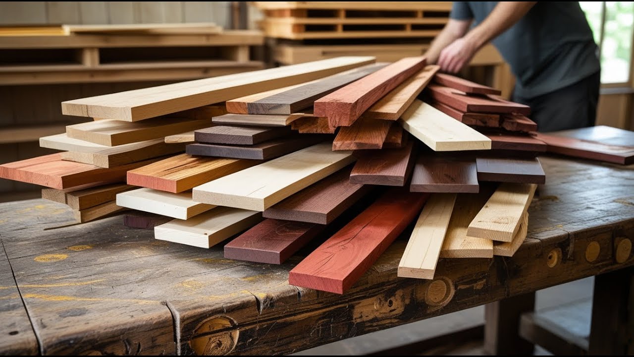 Redefining Luxury: Lavish furniture born from mysterious, forgotten wood scraps.