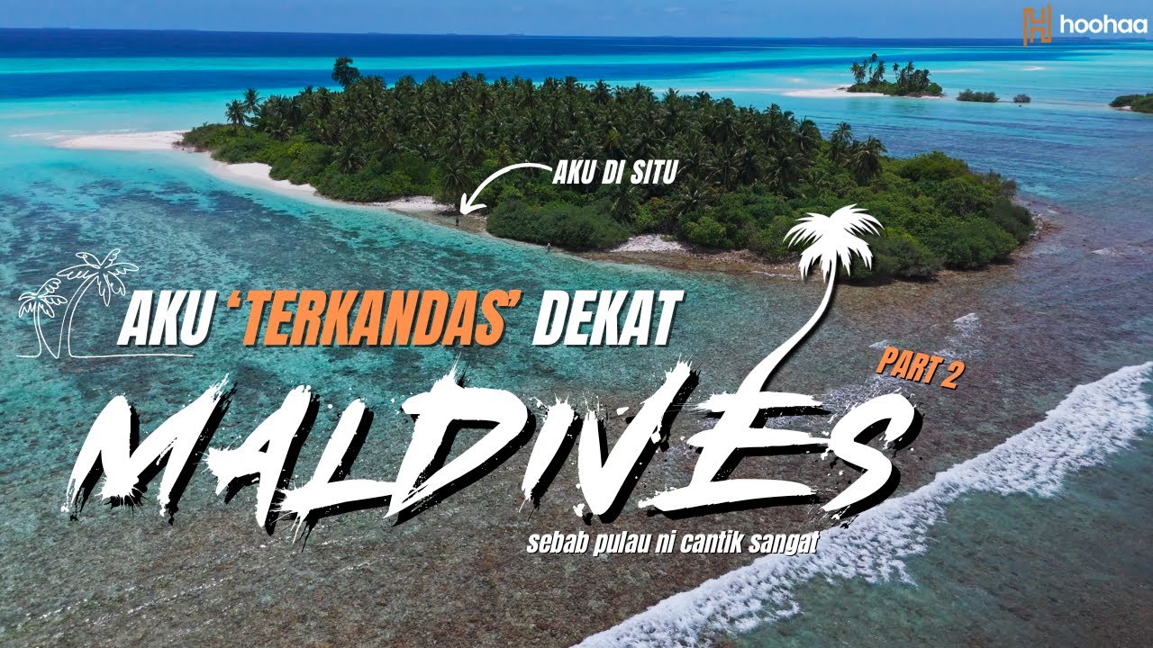 Hampir TERTINGGAL dekat pulau TAK BERPENGHUNI di MALDIVES, SYURGA DUNIA geng (part 2)