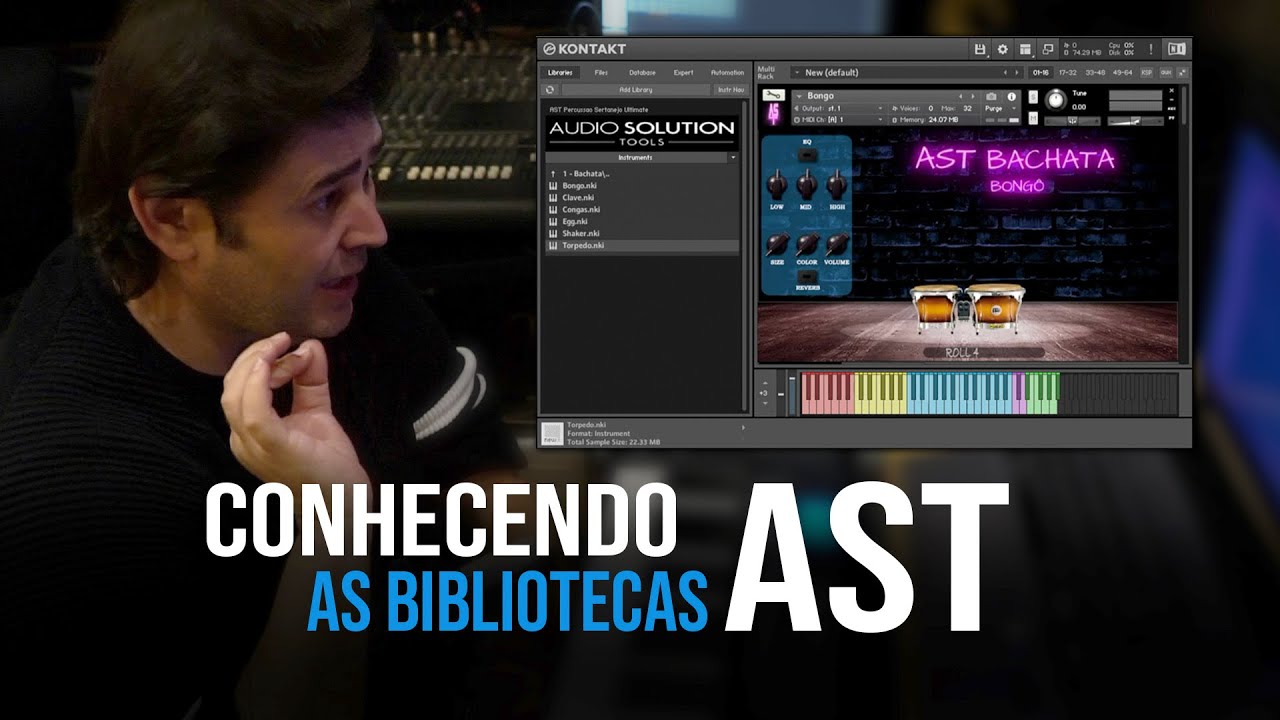 Conhecendo as Bibliotecas de Percussão Sertaneja AST