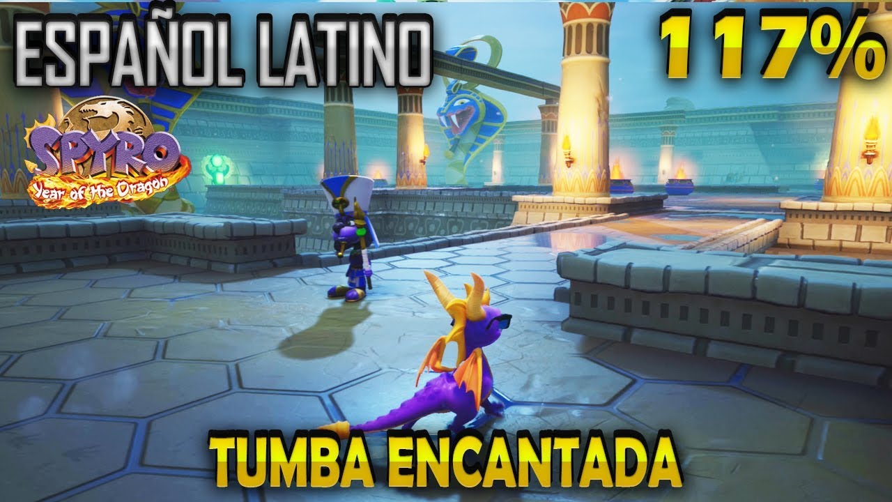 Spyro 3 Latino 117% | Tumba Encantada | Spyro Reignited Trilogy En Español Latino | STRADER GAMER
