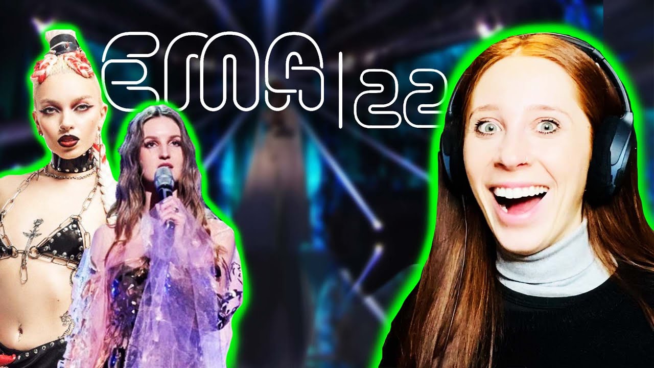 I REACTED TO THE EMA SLOVENIJA FINALISTS //SLOVENIA EUROVISION 2022