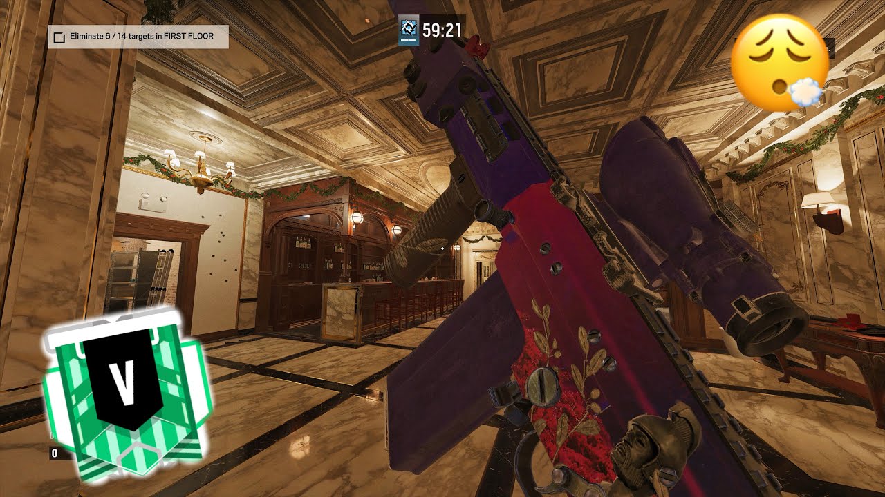 *#1* EMERALD MAKES RANKED LOOK EASY!! BEST R6 SETTINGS WITH NO RECOIL