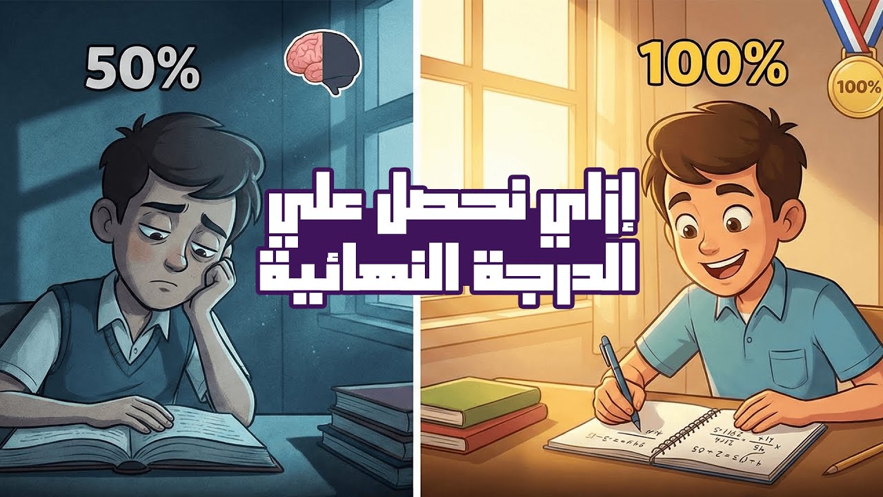 إزاي أحصل علي الدرجة النهائية ؟ أسهل طريقة ومجربة