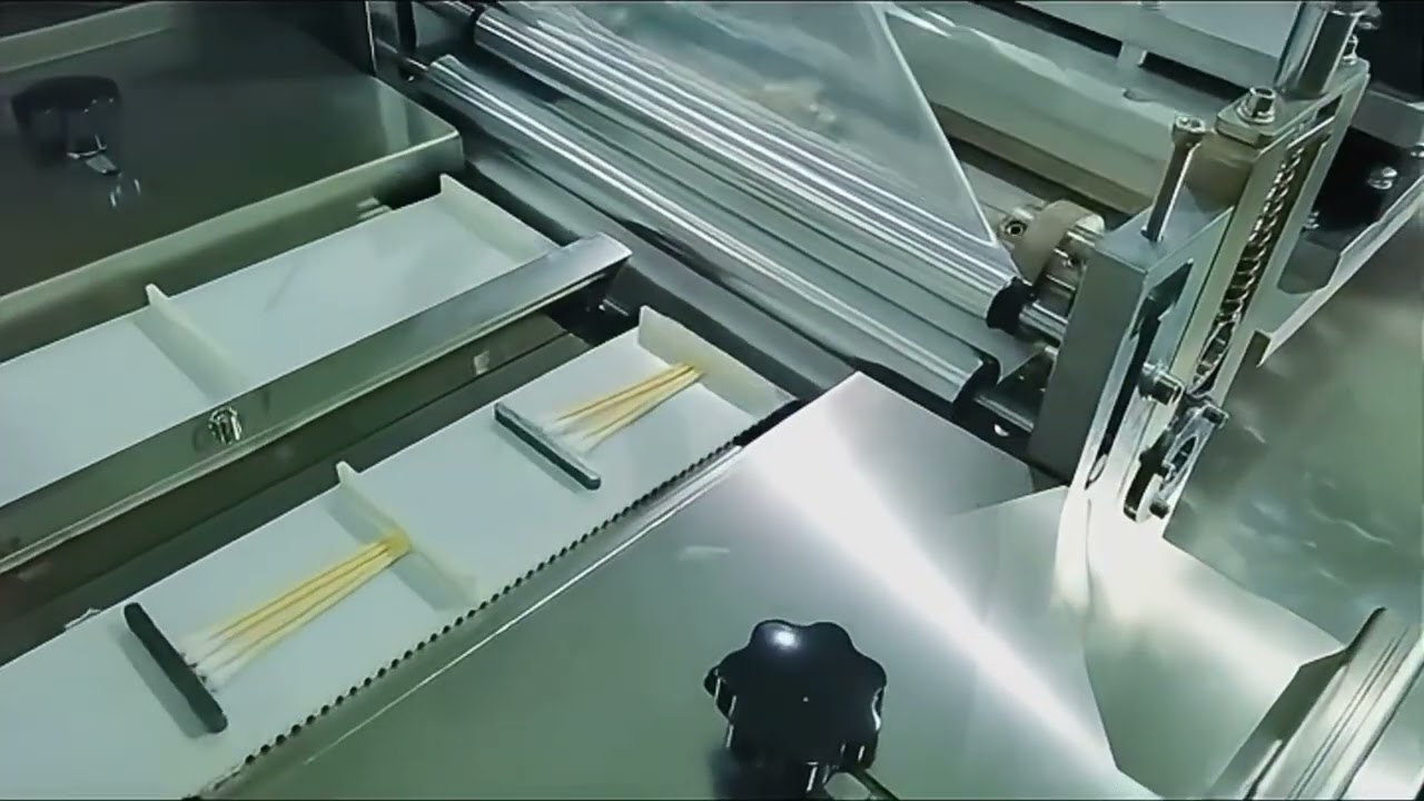 Cotton swab packaging machine