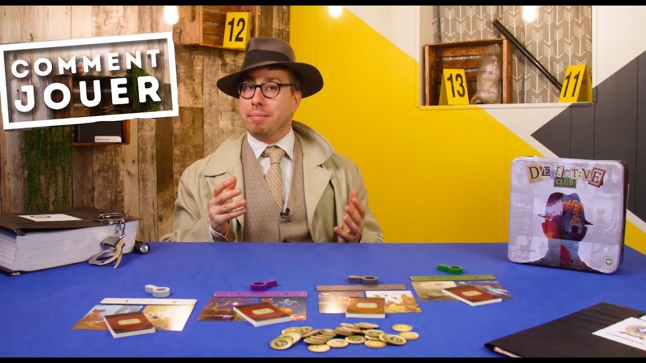 Comment jouer à Detective Club
