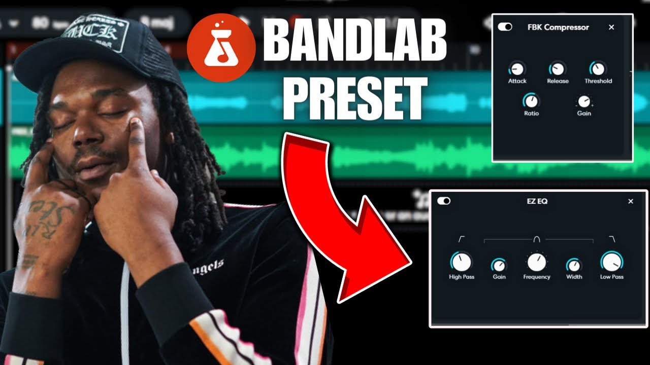 I Found The Best FREE LUCKI VOCAL PRESET In BANDLAB So You Dont Buy One
