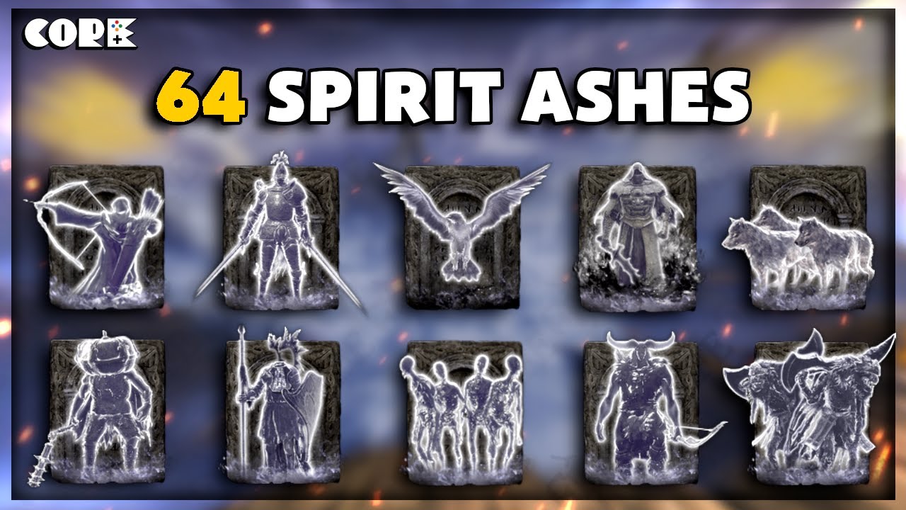 64 Spirit Ashes có trong ELDEN RING