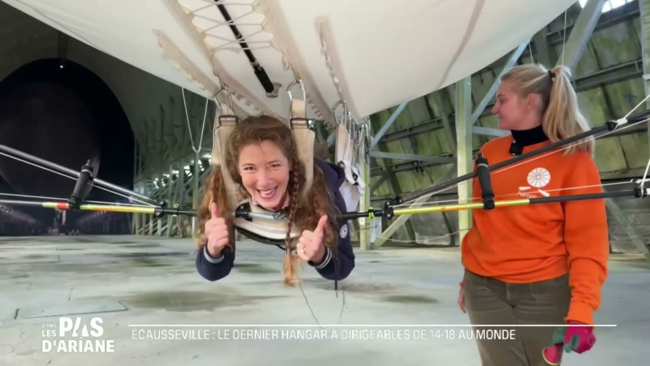 DANS LES PAS D'ARIANE : LE HANGAR A DIRIGEABLES D ECAUSSEVILLE
