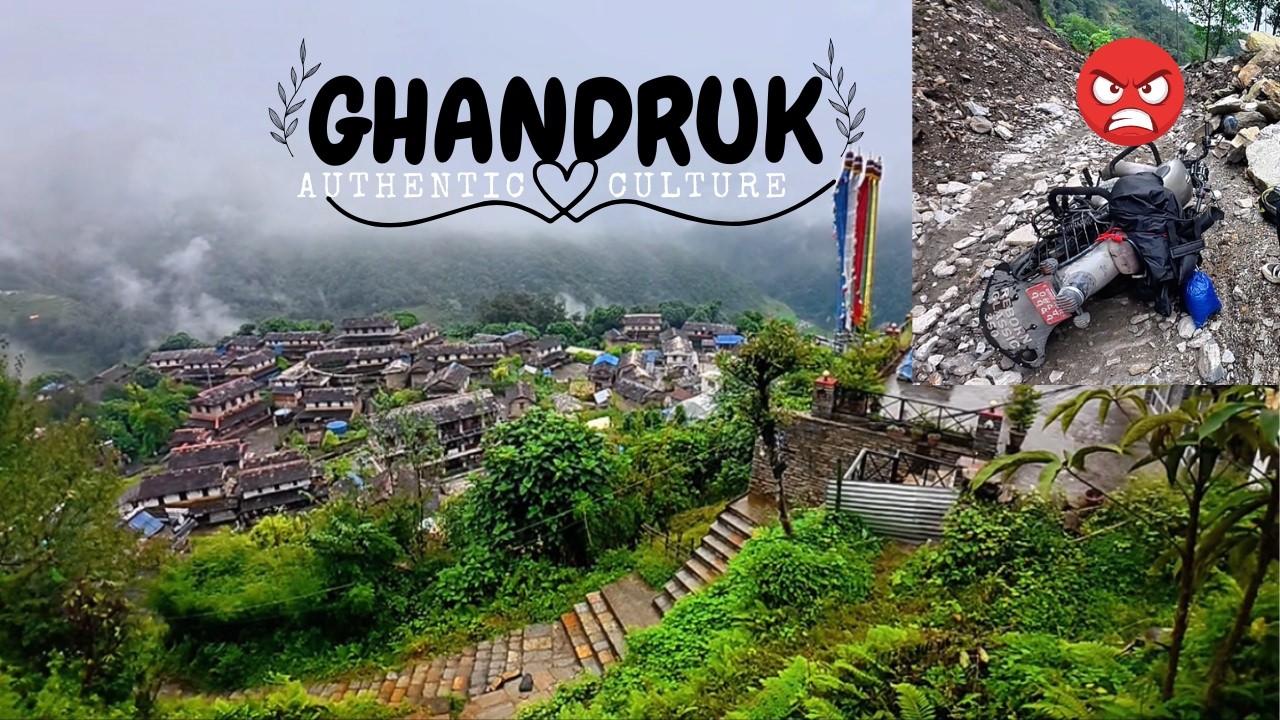 Ghandurk Expection Vs Reality | Epic Bike Journey to Ghandruk | Nepal Vlog