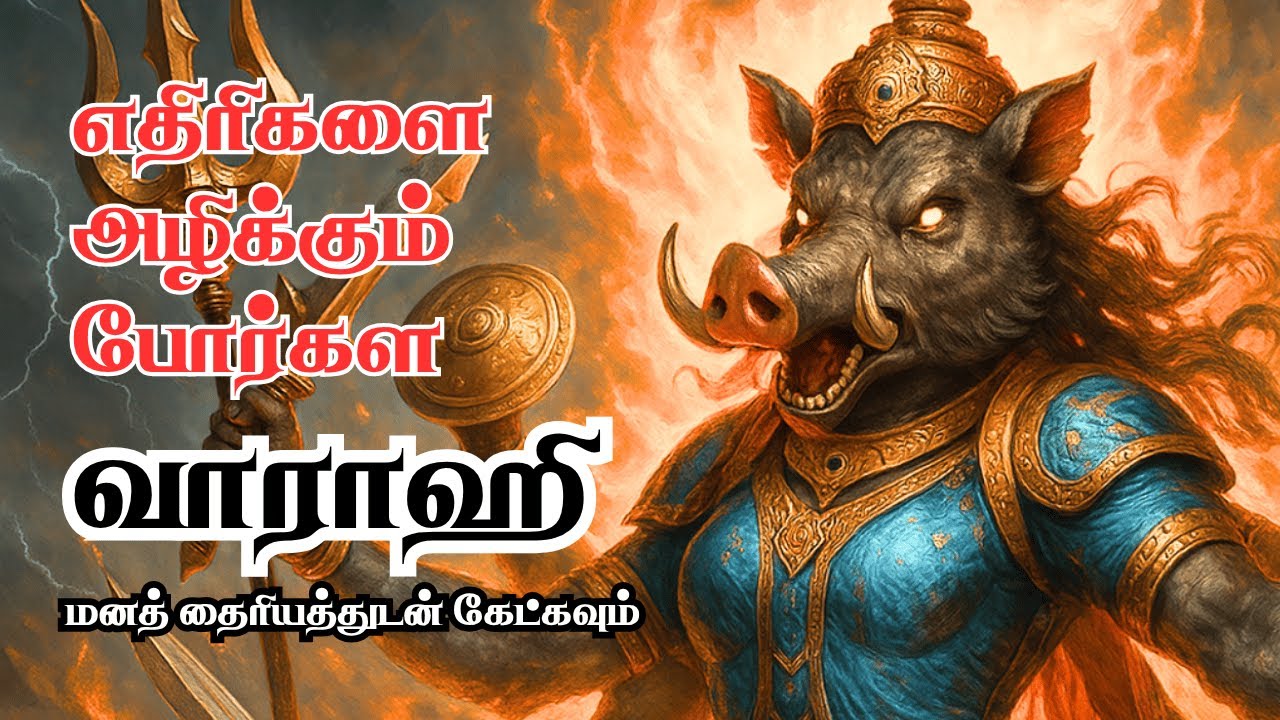 Varahi Nigrahshtakam Devotional Songs | Vaarahi Amman Music | வாராகி நிக்ரஹ அஷ்டகம் பக்தி பாடல்கள்