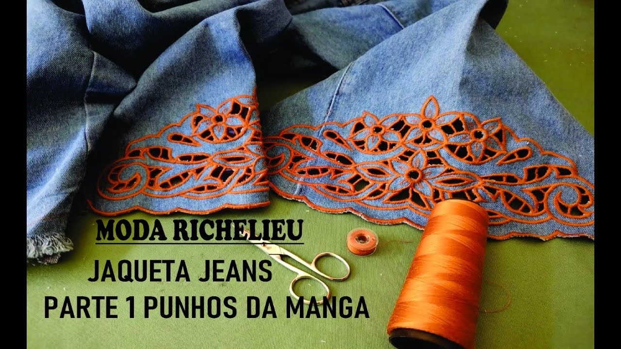Moda RICHELIEU, Jaqueta Video 1 Punhos das mangas.