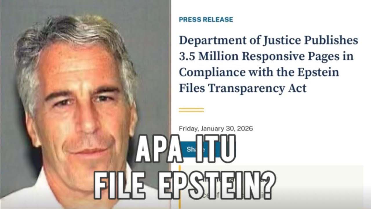 Apa Itu “File Epstein” yang Kembali Dirilis AS