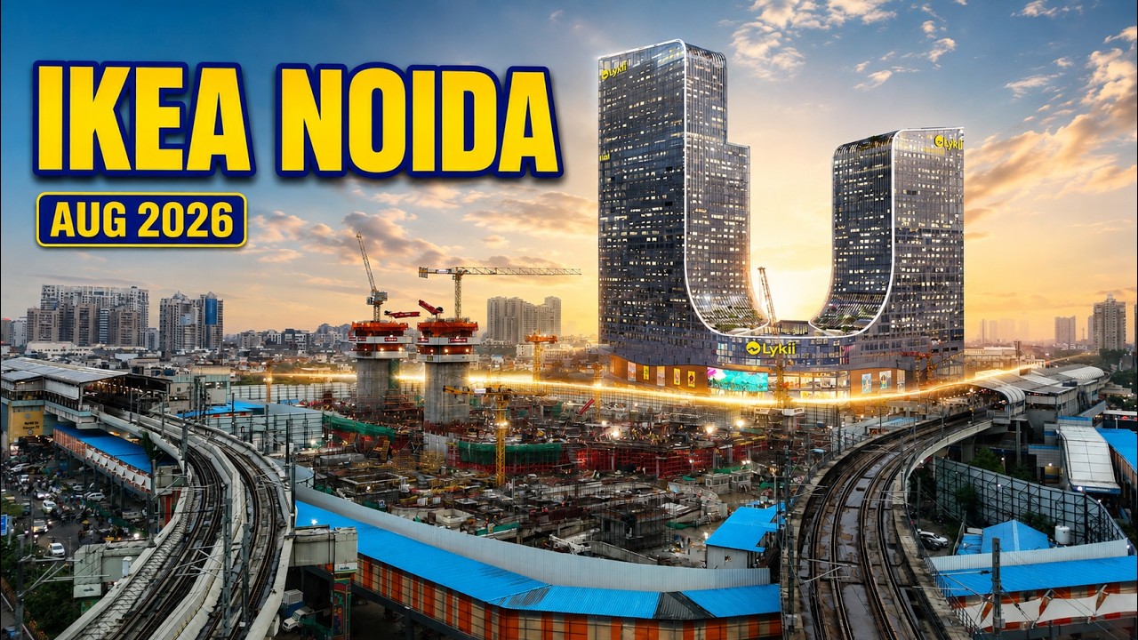 IKEA Noida Construction Update August 2026 | Lykli Building Progress