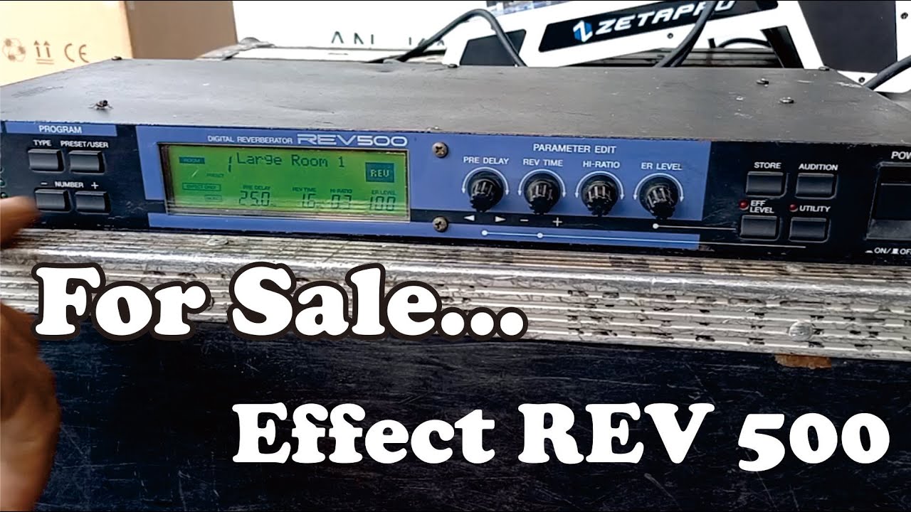 Dijual !!!.. Effect Yamaha REV 500 Ori made in Japan...