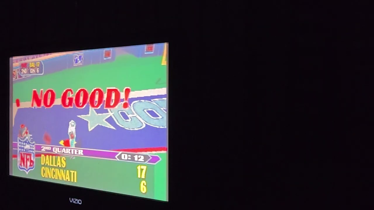 Dallas vs Bengals. I won barely in OT. NFL BLITZ FOR THE PS1. Please watch & Subscribe & 👍 thx 👍 😊. 