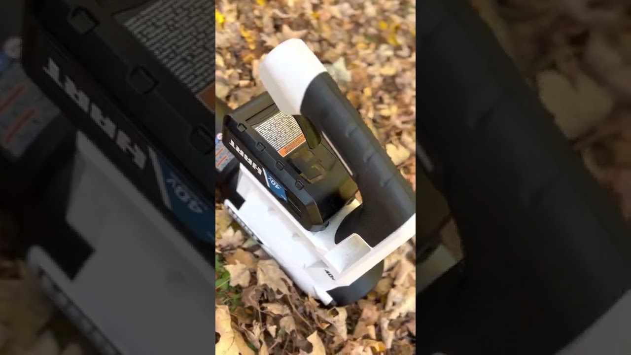 HART LEAF BLOWER. 280 CFM TURBO FAN. 40V Lithium Battery.  Incredible Power!  WATCH IT IN ACTION 🍁🍂🍂