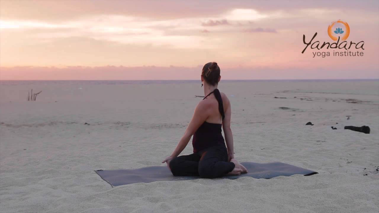 Bharadvajasana I Bharadvaja’s Twist by Allison Eaton