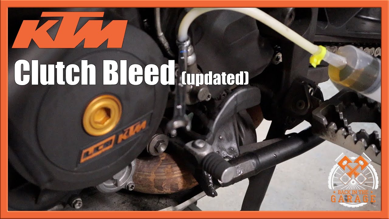 (Updated) KTM Hydraulic Clutch Bleed 1090 1190 1290 Adventure | Back in the Garage