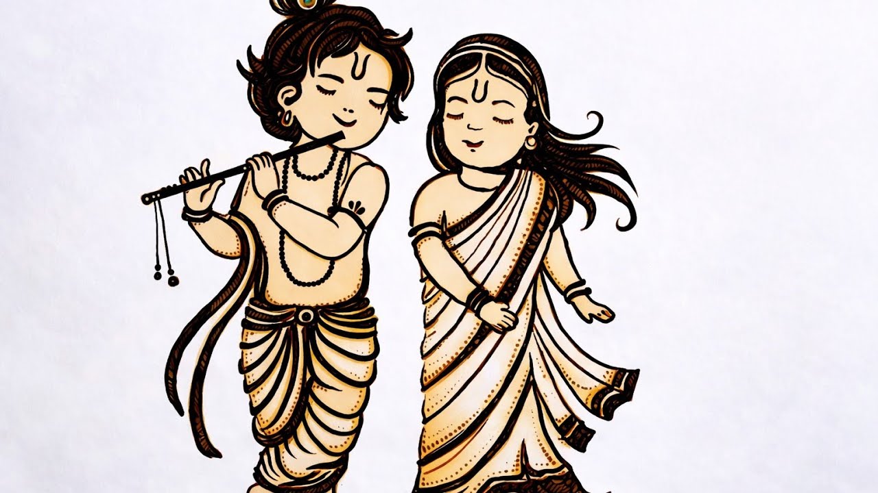 🎉🌞Mehndi designs / mehandi design | Radha Krishna mehndi design #viral #mehndi #live