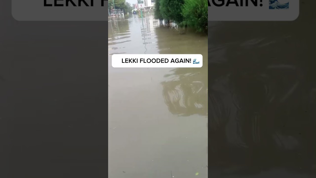 VGC Lekki Flood Today | Heavy Rain Causes Severe Flooding in Lagos (July 2026)