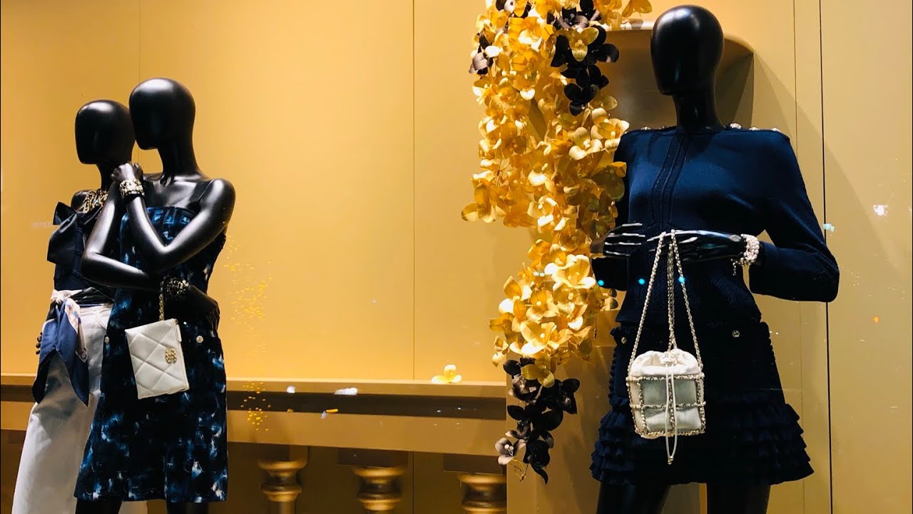 Highland Park Village Walkthrough |Chanel, Dior, Hermes, Fendi & Etc.| TX USA |Lux Collection85 #182