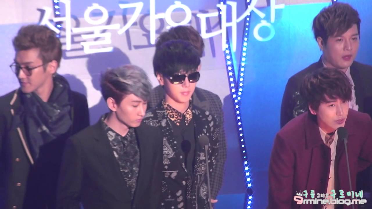 130131 서울가요대상 한류상 - 슈퍼주니어 (예성도 수상소감을!!)