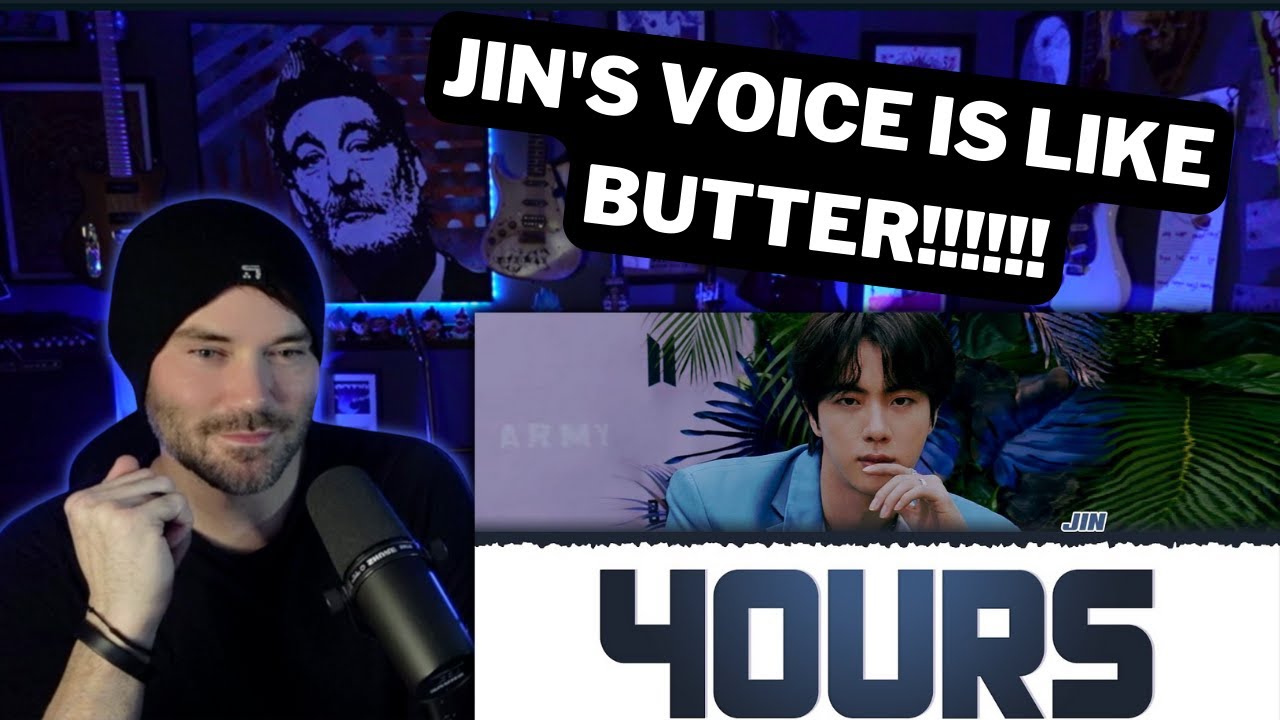 First Time Hearing - BTS JIN - YOURS ( Metal Vocalist Reaction )