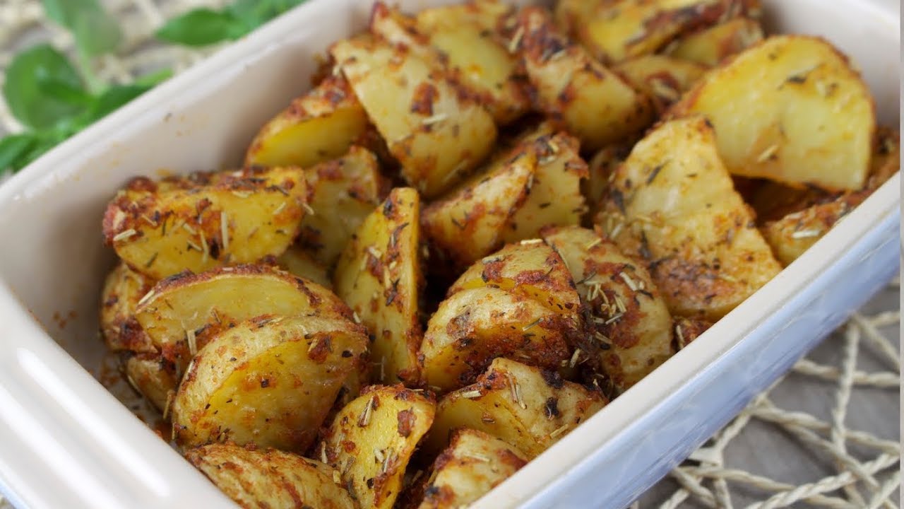 Patatas deluxe saludables | Patatas cajún al microondas (en 10 minutos)