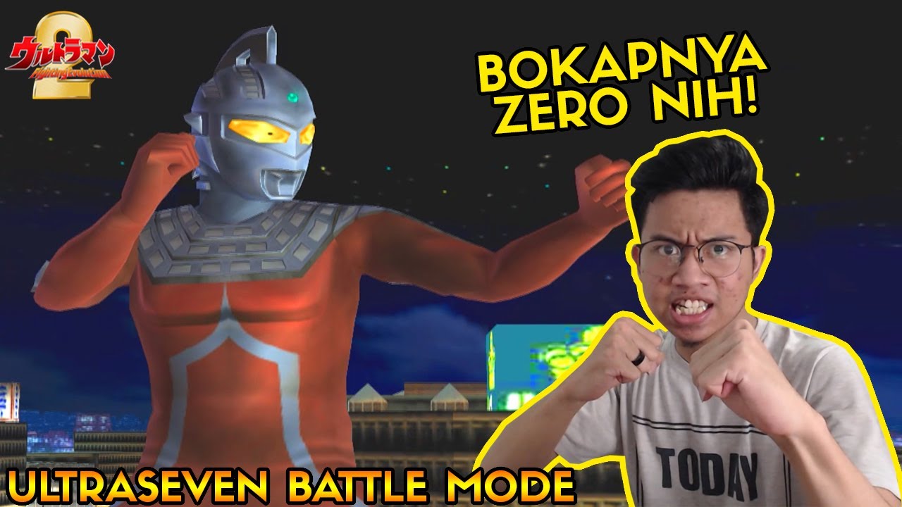 CHALLENGING BANGET PAKE ULTRASEVEN DI BATTLE MODE WOYLAH!! [Ultraman FE2 Battle Mode]
