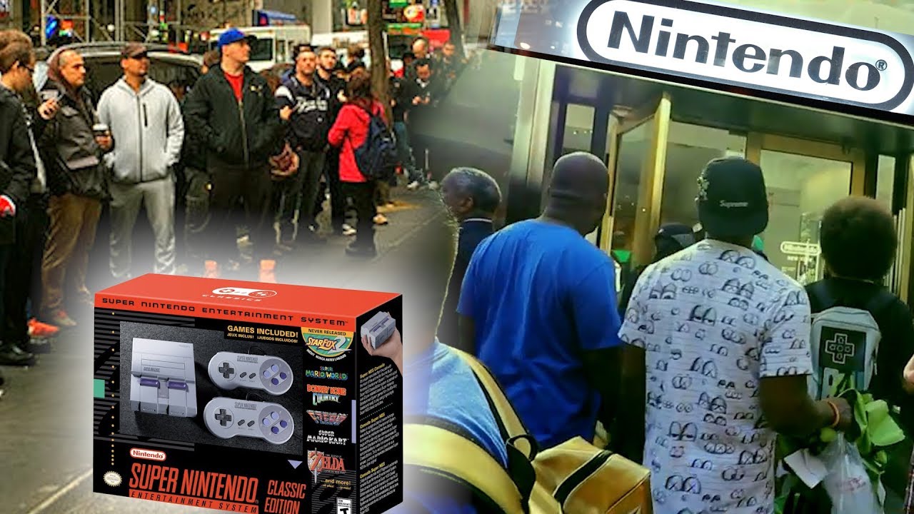 *COPS CALLED* How Scalpers Almost RUINED the SNES Classic Launch at Nintendo NY
