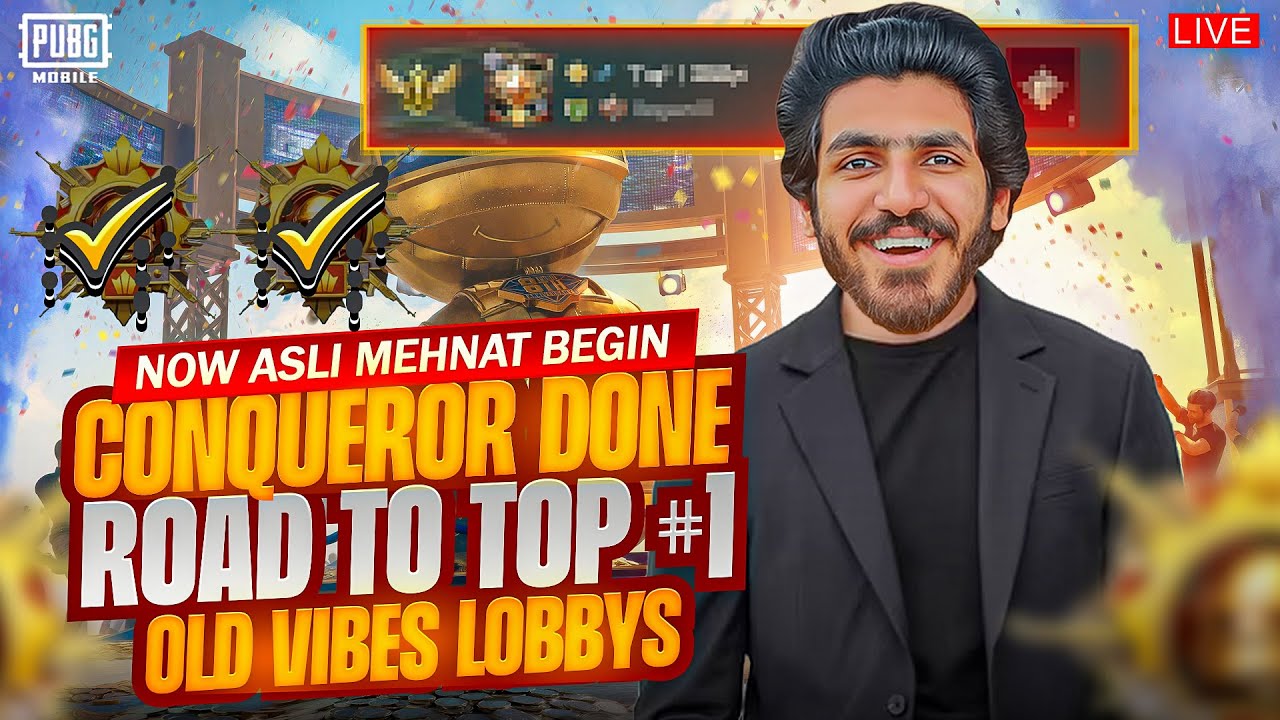 PAKISTANI 1ST CONQUEROR DONE ON TOP🔥 ABHI TUH RUKO ABHI TUH START HUWA HE 😎ROAD TO TOP1 SOON