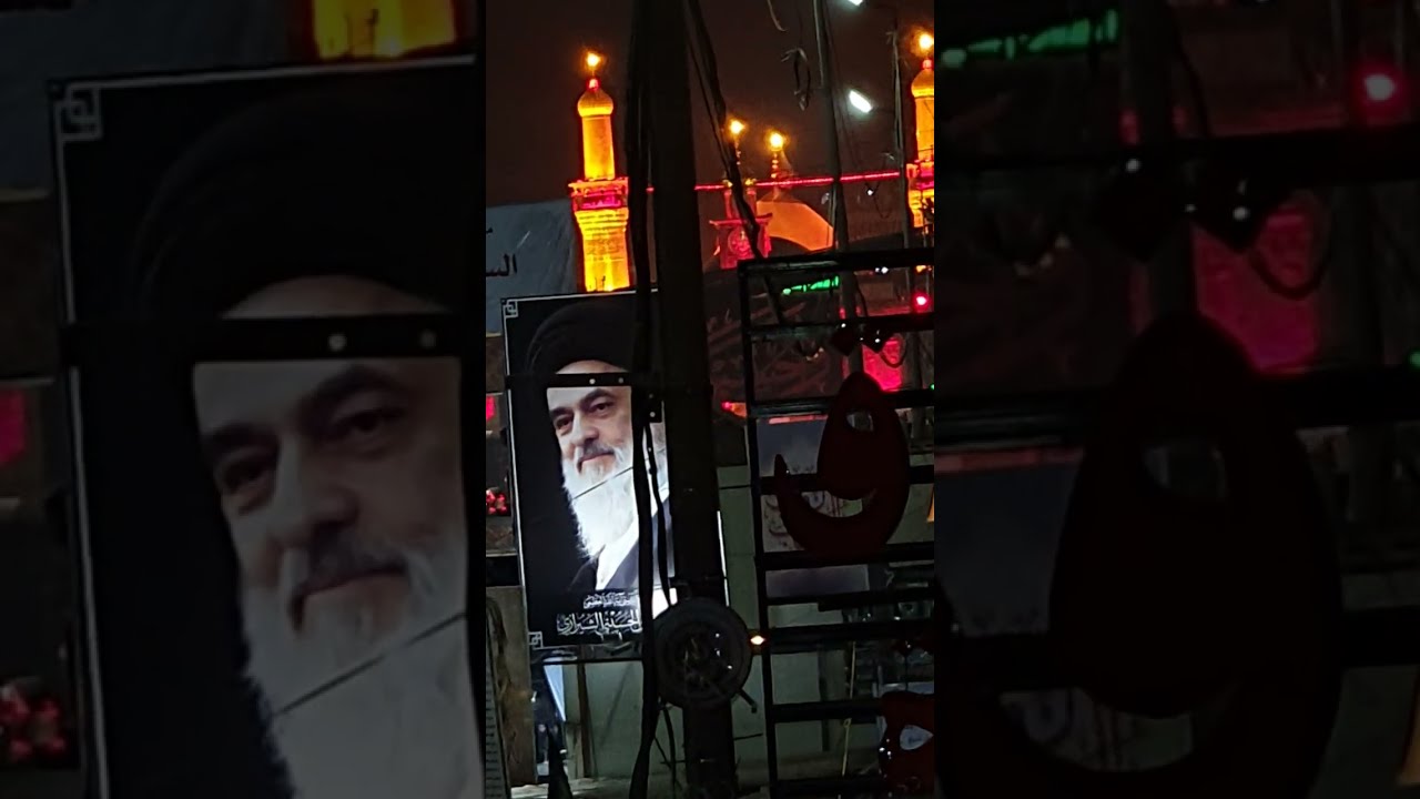 محمد باقر الخاقاني ١٤٤٥ دخول قوي باب القبلة