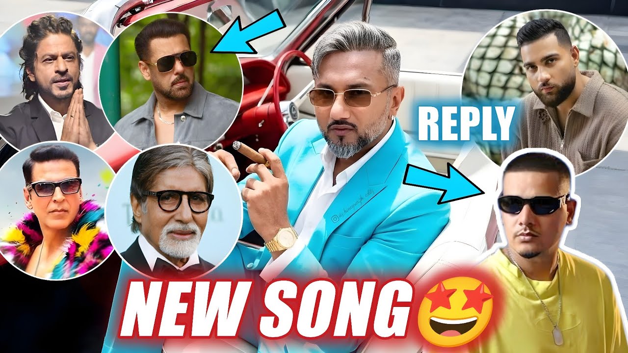 YO YO HONEY SINGH 2 NEW SONGS 🤩 REPLY ON SRK, SALMAN, DHANDA NYOLIWALA, AKSHAY KUMAR, KARAN AUJLA 😳