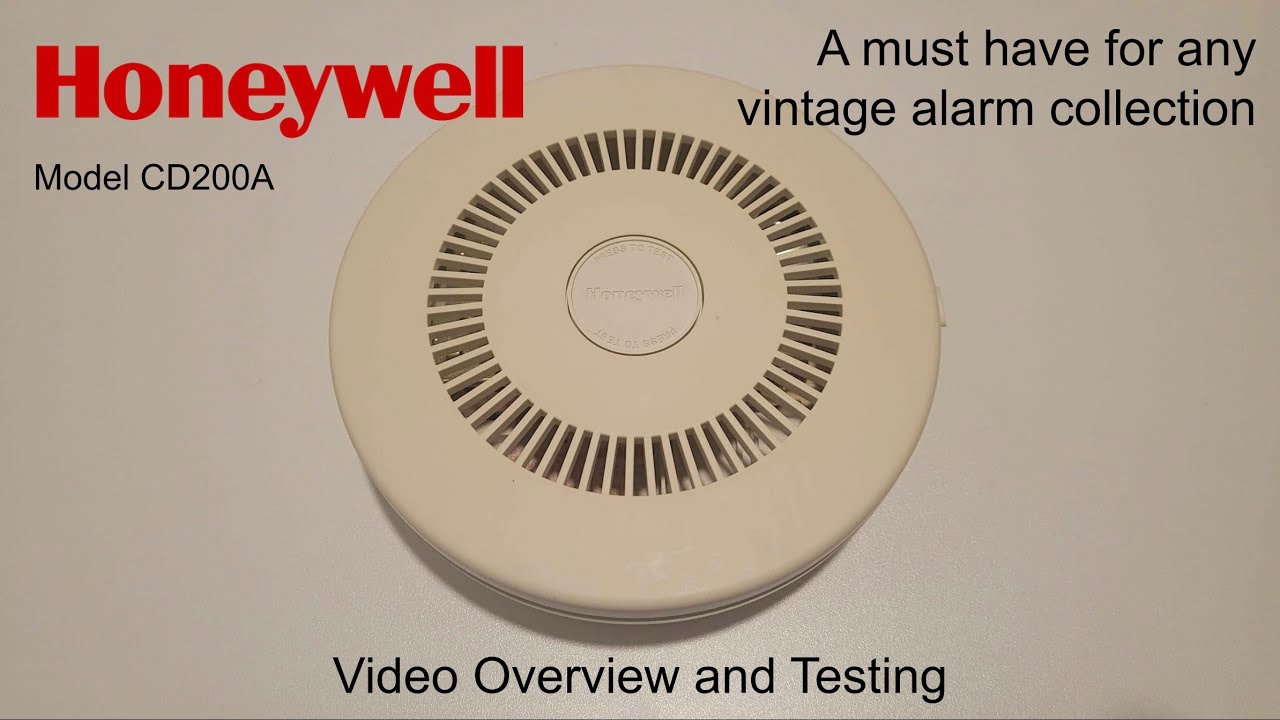 Обзор и тестирование дымового извещателя Honeywell CD200A.