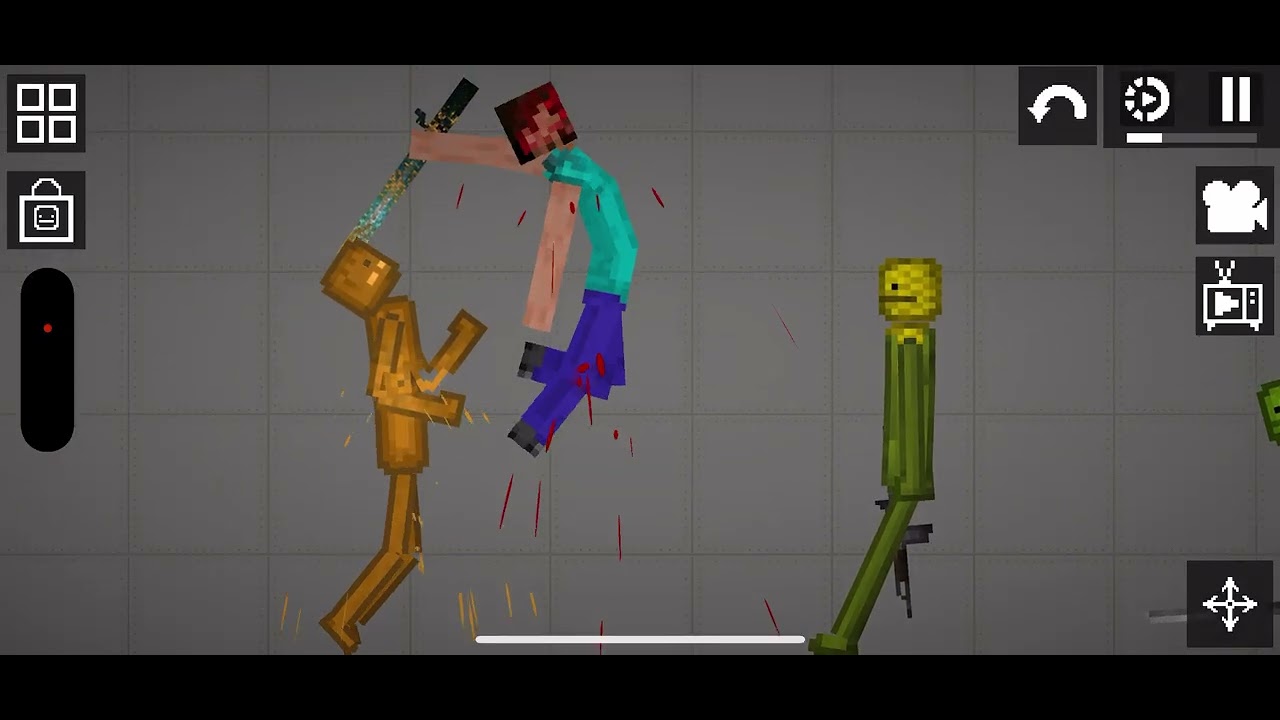 Melon vs steve (ending Minecraft)￼