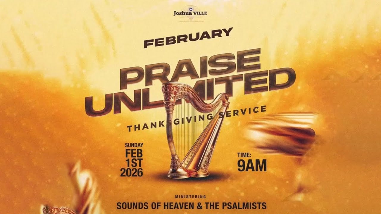 FEBRUARY PRAISE UNLIMITED THANKSGIVING SERVICE || 01-02-2025