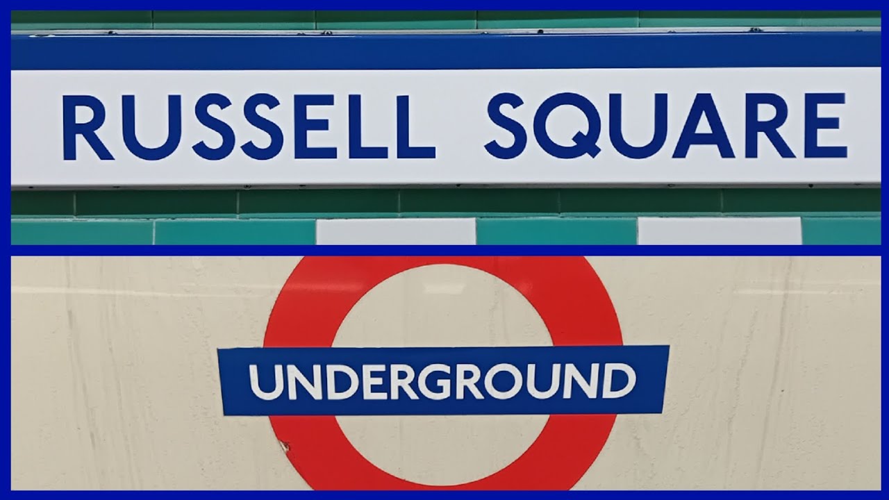 Trains at Russell Square 