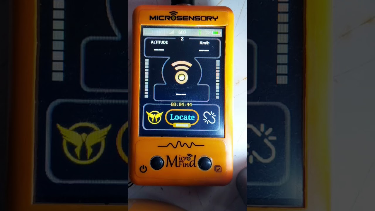 Microsensory L7 and RS series transmitters, sleep and wake functions, battery level