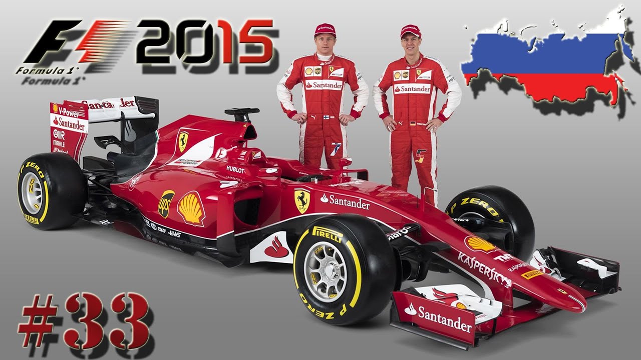 F1 Grand Prix RUSSLAND (Lets Play F1 2015 #33) Vettel im Ferrari