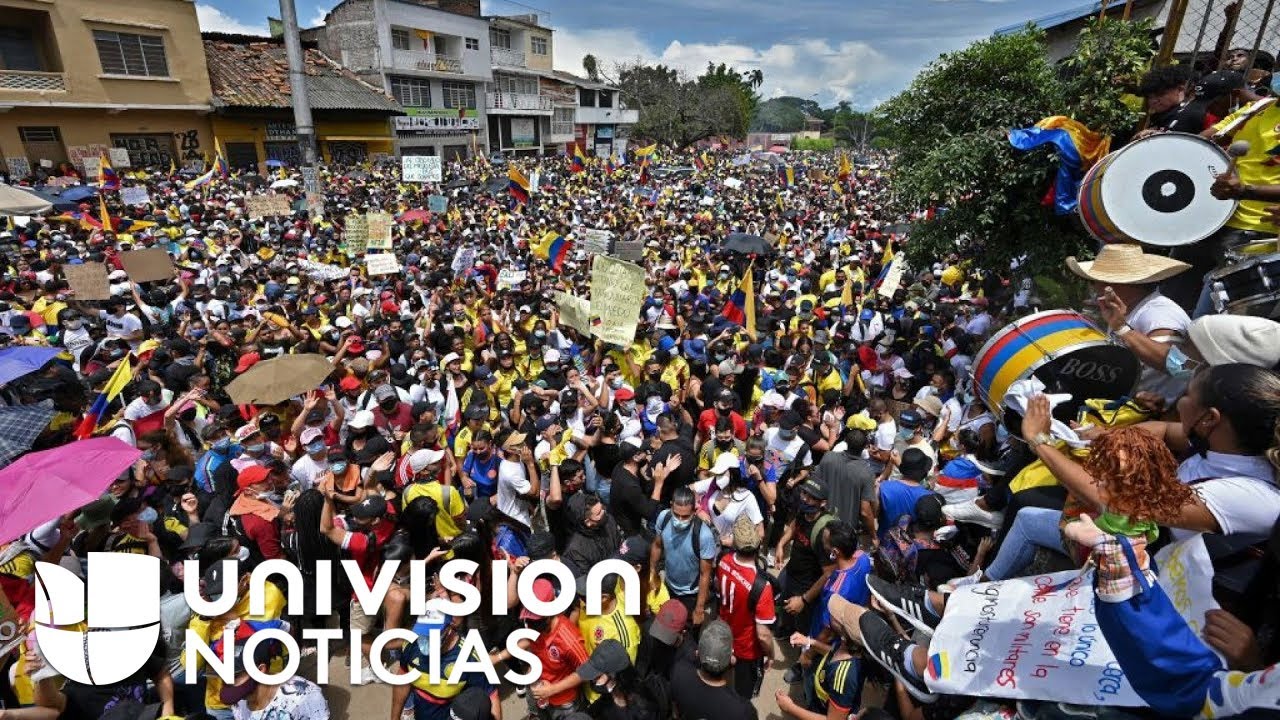 Por cuarto d&iacute;a consecutivo, siguen las protestas en Colombia en contra de una reforma tributaria